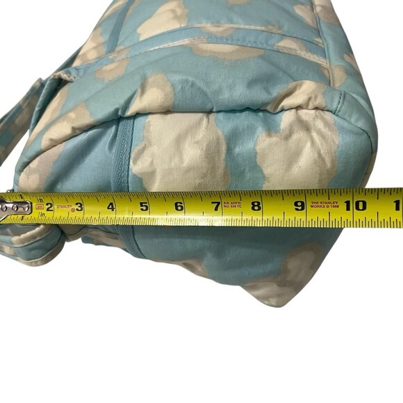Nick & Nora Bag Clouds In A Blue Sky Weekender Tote w/Changing Pad RARE - Picture 15 of 15
